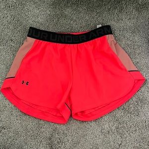 Under armour hot pink shorts
